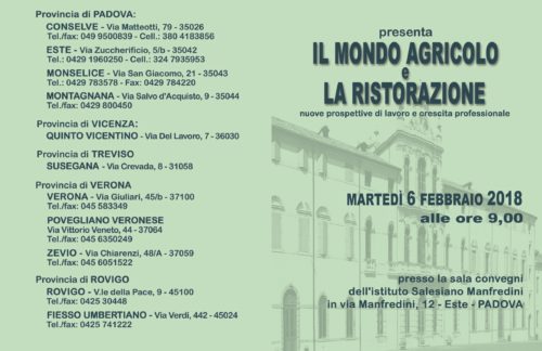 Il Mondo agricolo e la ristorazione: nuove prospettive di lavoro e crescita professionale