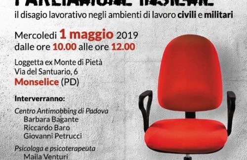 FESTA DEI LAVORATORI 2019: Convegno Mobbing – Parliamone insieme