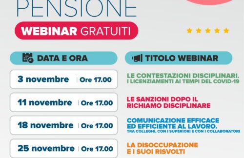 Nuovo  Ciclo di incontri organizzati dal Sindacato Labor