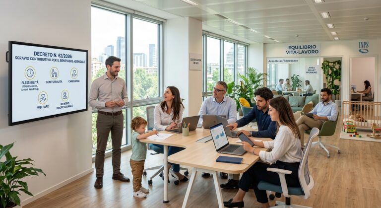Conciliazione lavoro-famiglia: al via l’esonero contributivo fino a 50.000 euro per le imprese virtuose